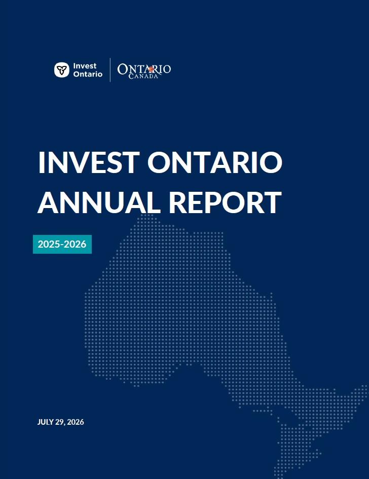 Invest Ontario Annual Report 2025-2026